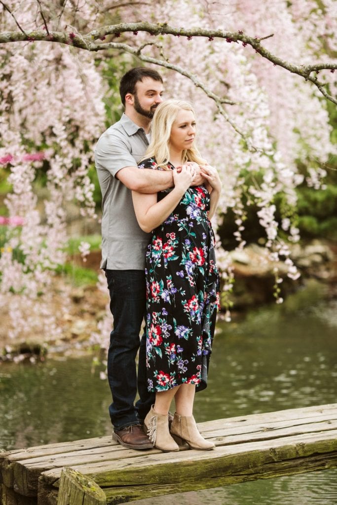 Austin Kayla Mitzumoto Japanese Stroll Garden Spring Engagement Springfield Mo Jessica Yahn Missouri Wedding Photographer Mitzumoto Japanese Stroll Garden Spring, Japanese Stroll Garden Springfield Mo Wedding